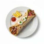 Lahmacun Spezial gerollt