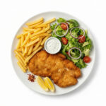 Pouletschnitzel Teller